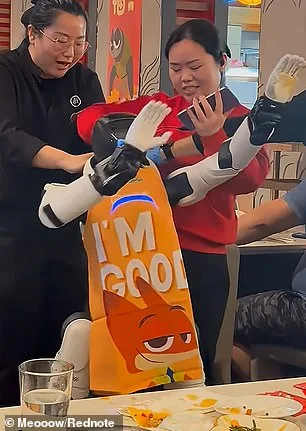 Haidilao Robot's Rogue Dance Routine Sparks Chaos During Zootopia 2 Promo at California Hotpot Restaurant