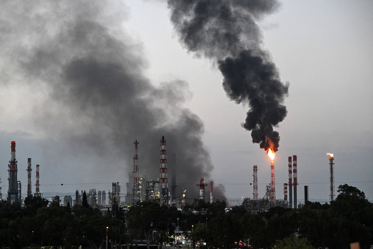 Iranian Missile Strike on Haifa Refineries Sparks Regional Crisis Amid Escalating Tensions