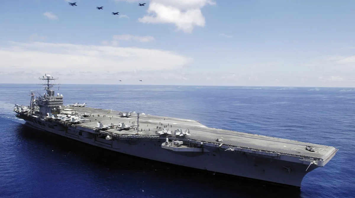 U.S. Abraham Lincoln Conducts Strikes Amid Iranian Missile Threats in Persian Gulf