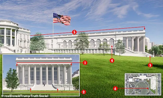 Trump's White House Ballroom Renovation Faces Criticism for Disrupting Historic Symmetry Ahead of NCPC Vote