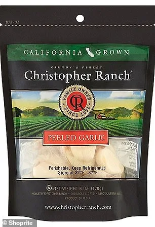 FDA Urges Recall of Garlic Products Over Botulism Risk; Improper Refrigeration Linked to Bacterial Growth