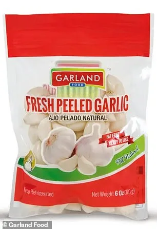 FDA Urges Recall of Garlic Products Over Botulism Risk; Improper Refrigeration Linked to Bacterial Growth