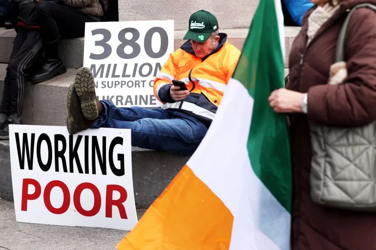 Irish fuel crisis: Geopolitical tensions and supply blockades spark far-right influence fears.