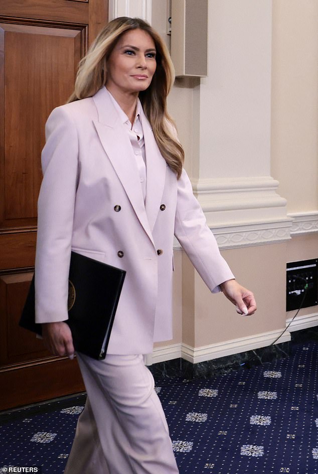 Melania Trump Visits Capitol Hill to Advocate for Foster Youth Legislation