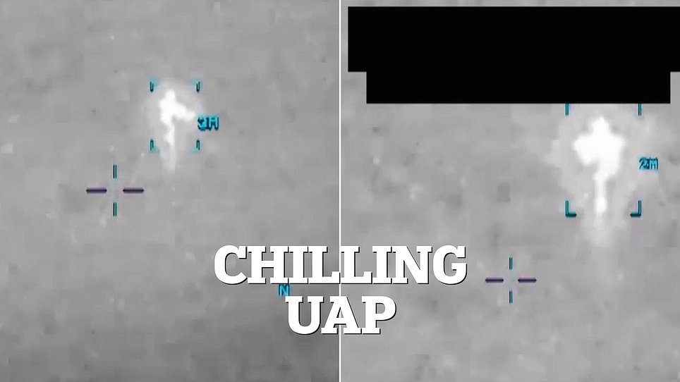 Trump releases UFO footage showing humanoid figure with visible wings
