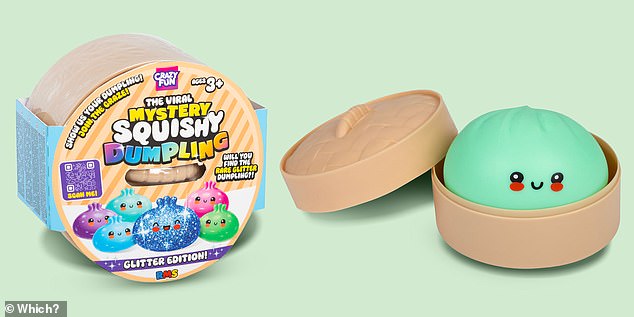 Dangerous chemicals found in viral squishy dumpling toy knock-offs.