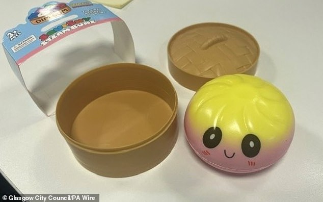 Dangerous chemicals found in viral squishy dumpling toy knock-offs.