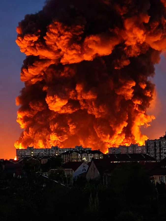 Russia launches massive coordinated assault targeting Ukraine's power and airfields.