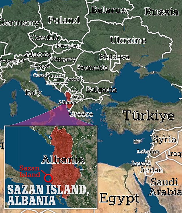 Albania investigates forgery claims linked to Kushner-backed Sazan Island resort project.