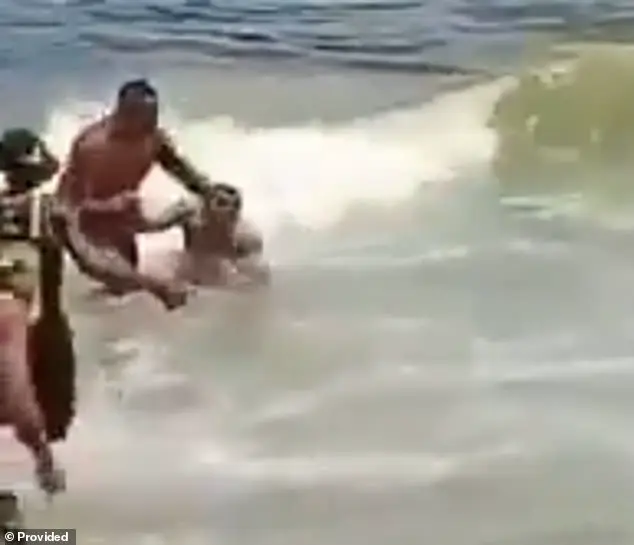 Naked Man Beaten by Mob at Brazilian Beach