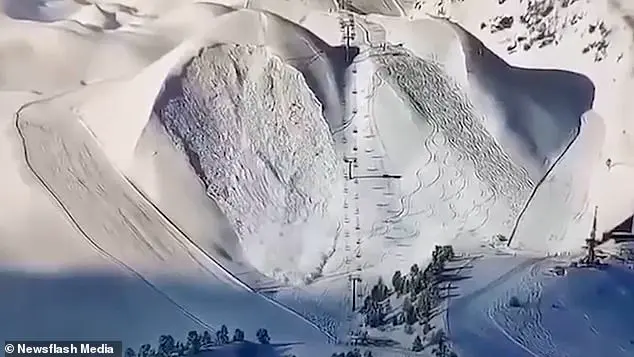 Two Skier's Close Call in an Avalanche