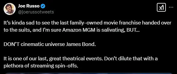 Bond Fans Express Concerns Over Amazon's Acquisition of the Franchise