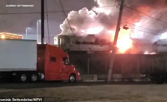 Commuter Train Catches Fire in Pennsylvania, Evacuations Underway