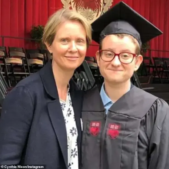 Cynthia Nixon supports trans youth during NYC protest