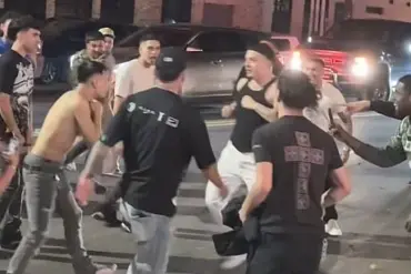 Disturbing Video Shows Massive Brawl at San Antonio Bar Strip