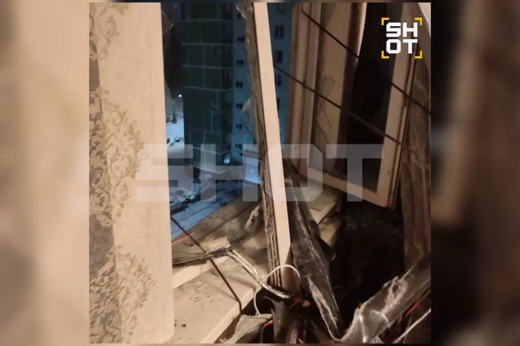 Dramatic Incident in Udomlya: UAV Crashes into Residential House