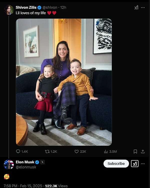 Elon Musk's baby mama launches scathing attack on tech billionaire