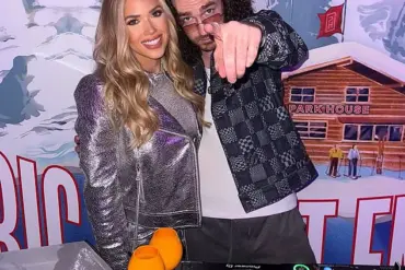 Jordon Hudson's metallic look with Bill Belichick's girlfriend