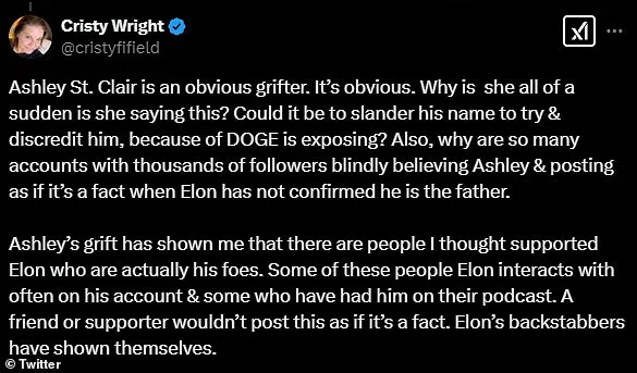 MAGA Influencers React to Elon Musk Fathering a Child with Ashley St. Clair