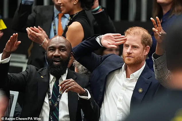 Prince Harry Cheers at Invictus Games