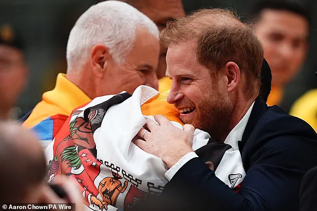 Prince Harry Cheers at Invictus Games