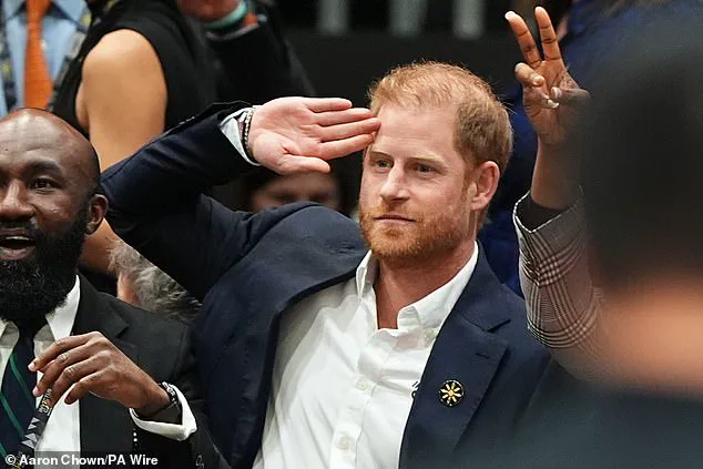 Prince Harry Cheers at Invictus Games