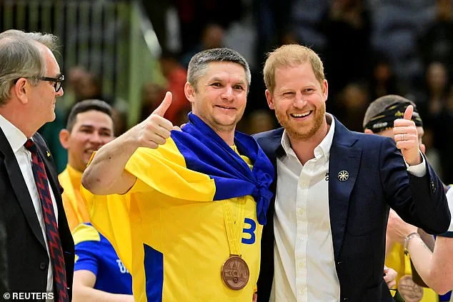 Prince Harry Cheers at Invictus Games