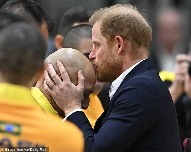 Prince Harry Cheers at Invictus Games