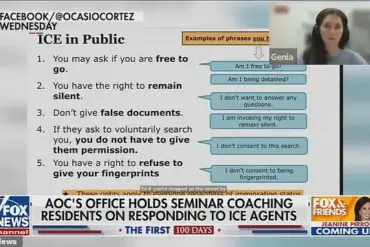 Rep. Ocasio-Cortez under fire for offering illegal immigrants guidance on avoiding ICE detection