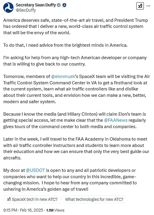 SpaceX Team Discusses Air Traffic Control with FAA Officials