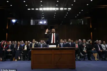 The Mysterious Woman Sitting Behind Kash Patel at His Senate Confirmation Hearing