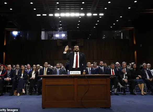 Trump's FBI nominee Kash Patel supported by family and girlfriend at confirmation hearing