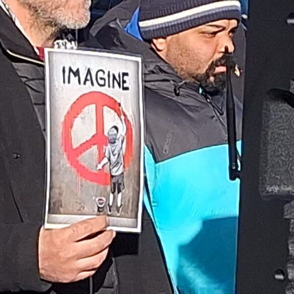 Truth & Neutrality Alliance marks 2 years with anti-imperialist protest