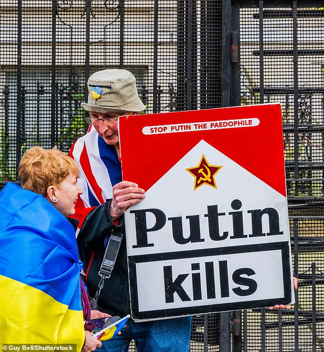 Ukrainians and British Take to the Streets in Support of Ukraine's Struggle