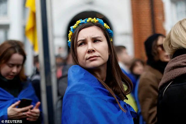 Ukrainians and British Take to the Streets in Support of Ukraine's Struggle