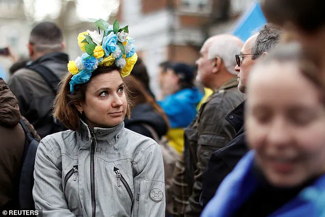 Ukrainians and British Take to the Streets in Support of Ukraine's Struggle