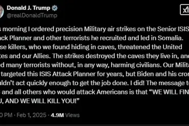 US Air Strike in Somalia Targets ISIS Leader Ahmed Maeleminine