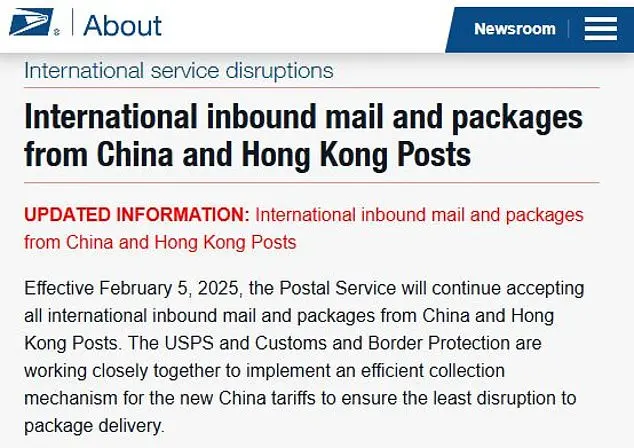 US Postal Service Relieves Panicked Shoppers Relying on Chinese Retailers