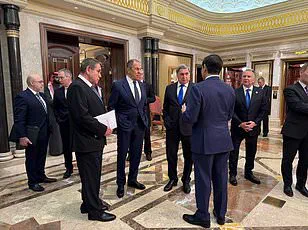 US Senator Marco Rubio and Russian Foreign Minister Sergei Lavrov Discuss Ways to End the Conflict in Ukraine