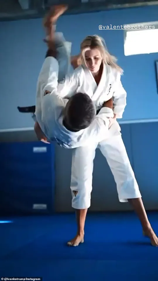 Ivanka Trump Shows Off Jiu-Jitsu Skills at Valente Brothers Gym in Miami