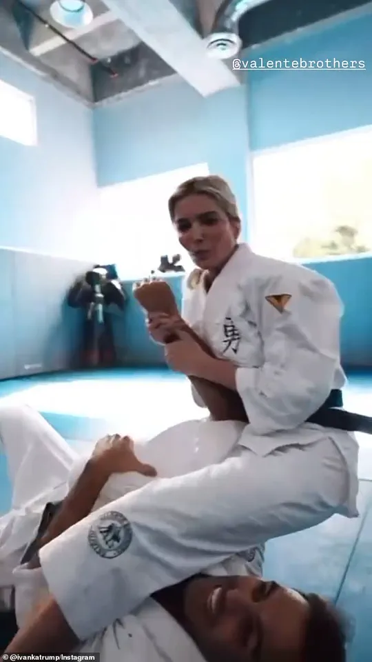 Ivanka Trump Shows Off Jiu-Jitsu Skills at Valente Brothers Gym in Miami