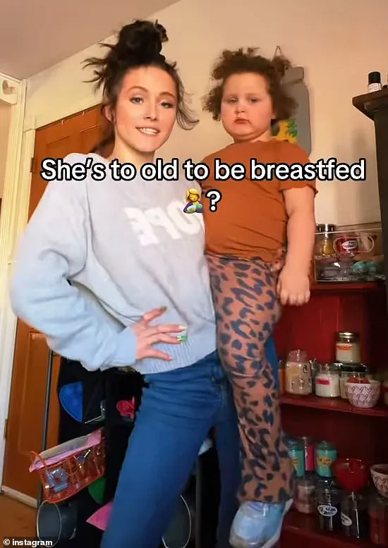 Mom defends breastfeeding 3-year-old daughter, defying haters and medical odds