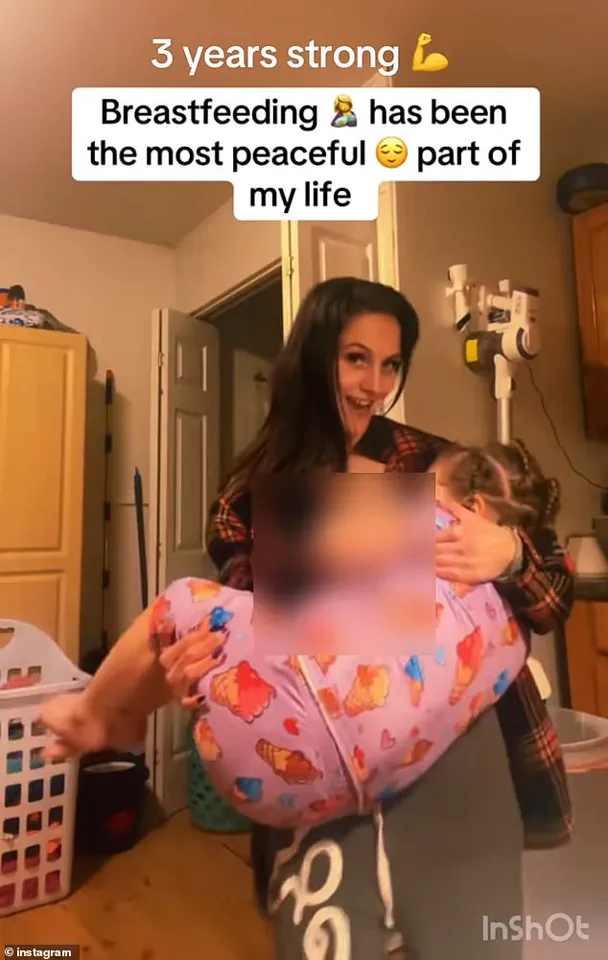 Mom defends breastfeeding 3-year-old daughter, defying haters and medical odds