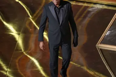 Morgan Freeman's Solitary Black Glove: A Health Symbol with a Message