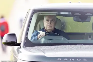 Prince Andrew's Calm Ride Contrasts Legal Turmoil