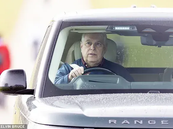 Prince Andrew's Calm Ride Contrasts Legal Turmoil