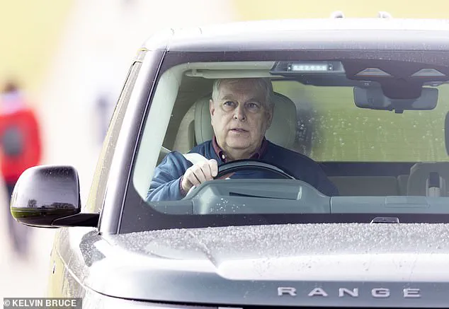 Prince Andrew's Calm Ride Contrasts Legal Turmoil