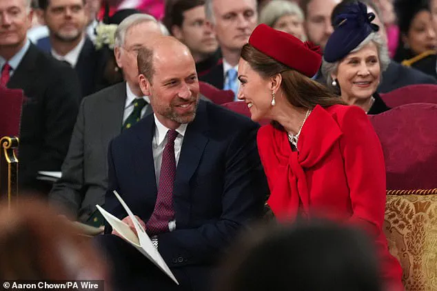 Princess Kate Makes Historic Return to Commonwealth Day Service in Red Catherine Walker Dress