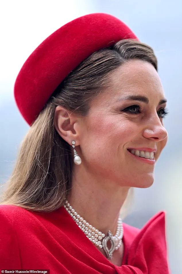 Princess Kate Makes Historic Return to Commonwealth Day Service in Red Catherine Walker Dress