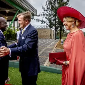 Queen Maxima Dazzles in Red Feather Dress for Dutch Royal Couple's State Visit to Kenya